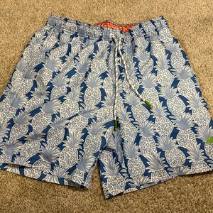 Tommy Bahama Women’s Size S Beach/Swim Shorts- Pineapple Print